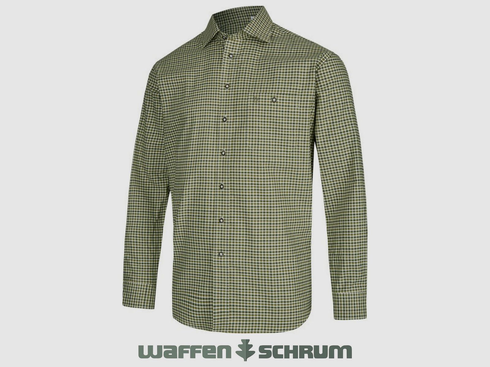 Chemise Böcker Comfort Fit en tissu complet olive