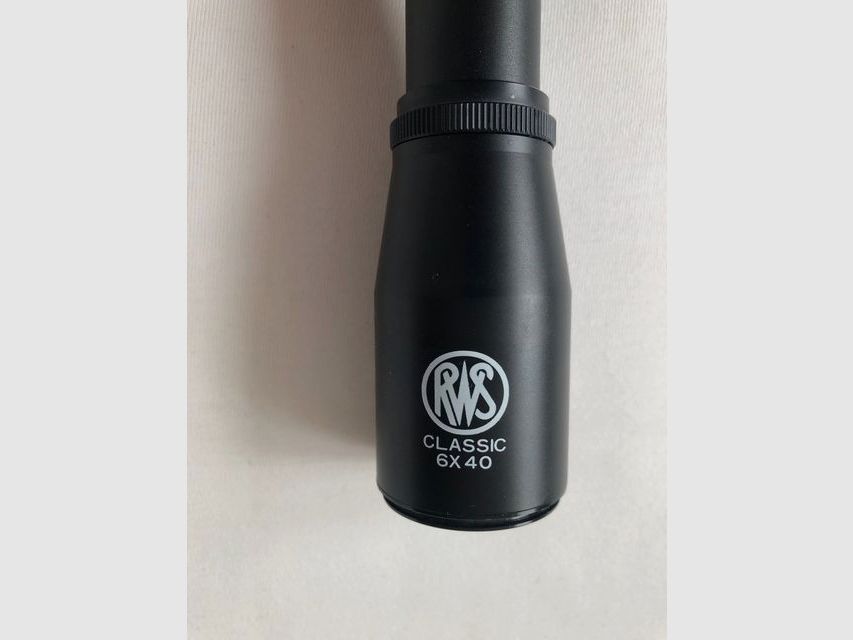 ***RWS Classic Series 6x40 riflescope with mounting rings***