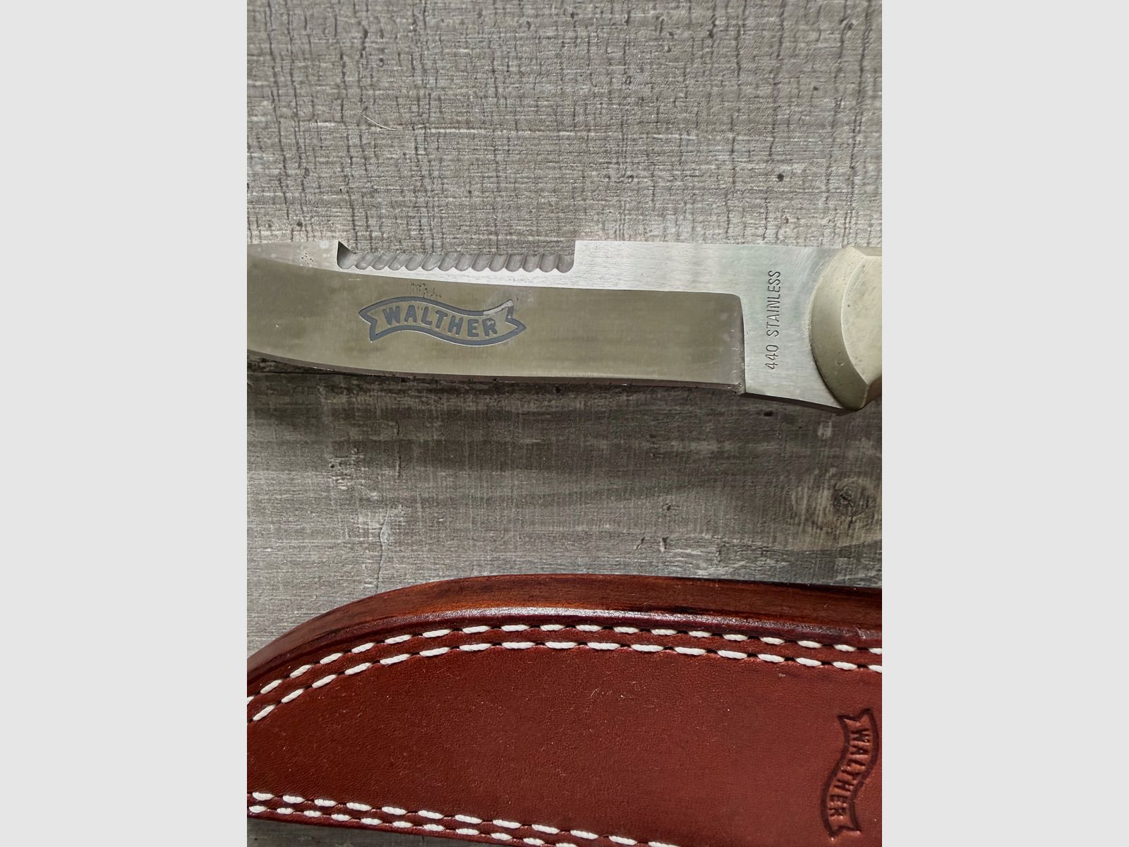 Walther Vintage cuchillo de caza, imagen 3 de 3