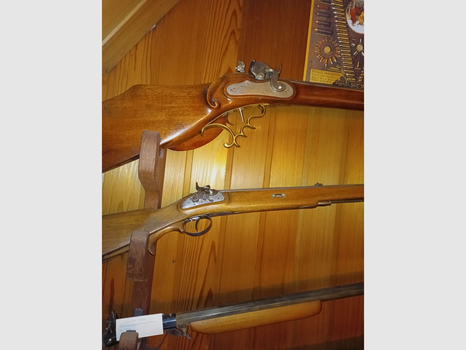 Collection of muzzle-loading rifles without acquisition certificates + accessories