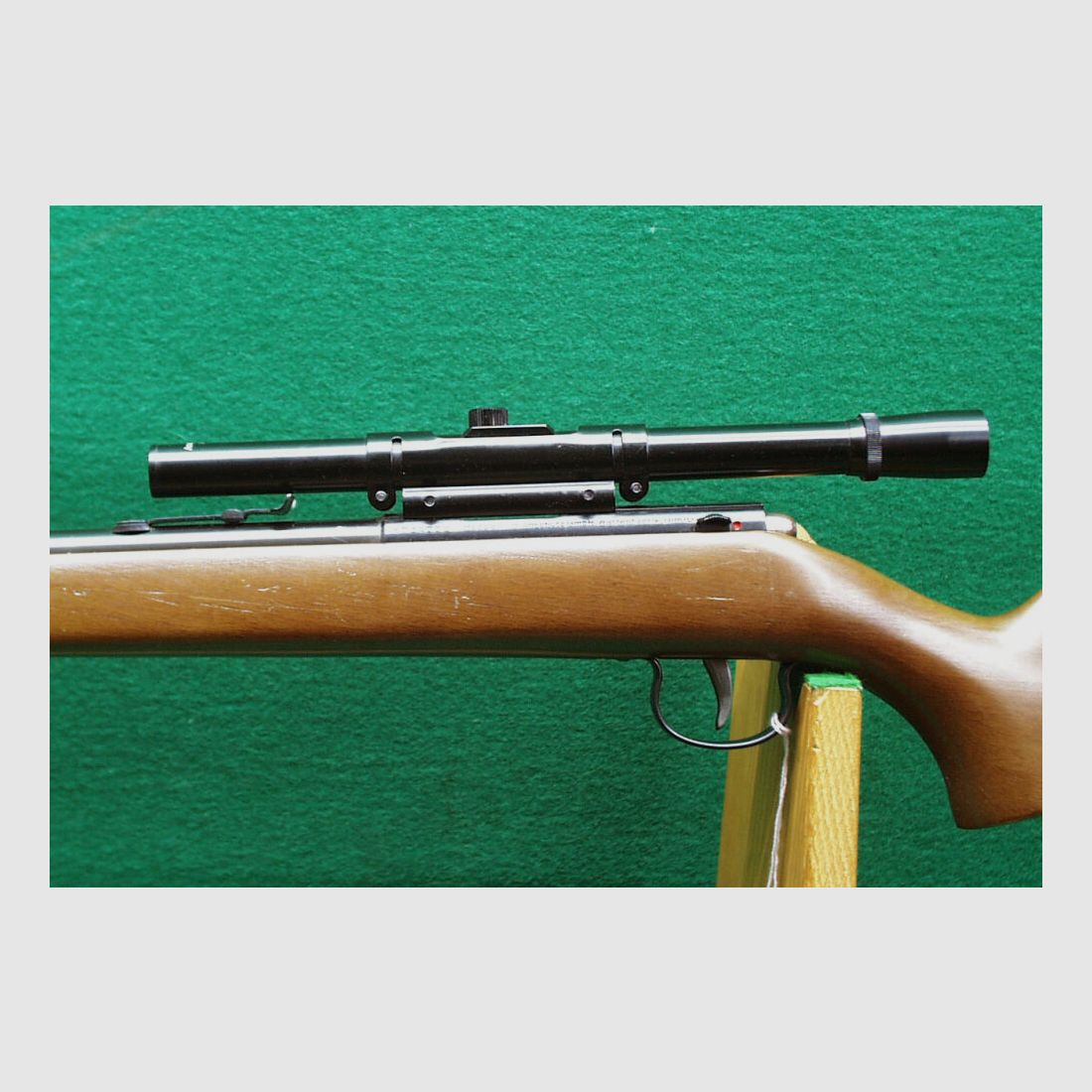 Anschütz 1386 with scope 4x15