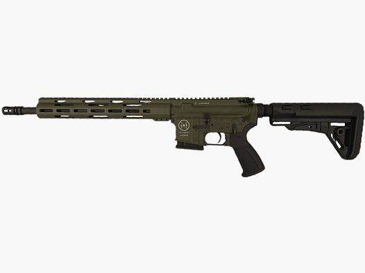 OD GREEN: Lux Def Tec LDT L4 AR15 14,5" halbautomatische Büchse Kaliber 223Rem *EWB Pflichtig