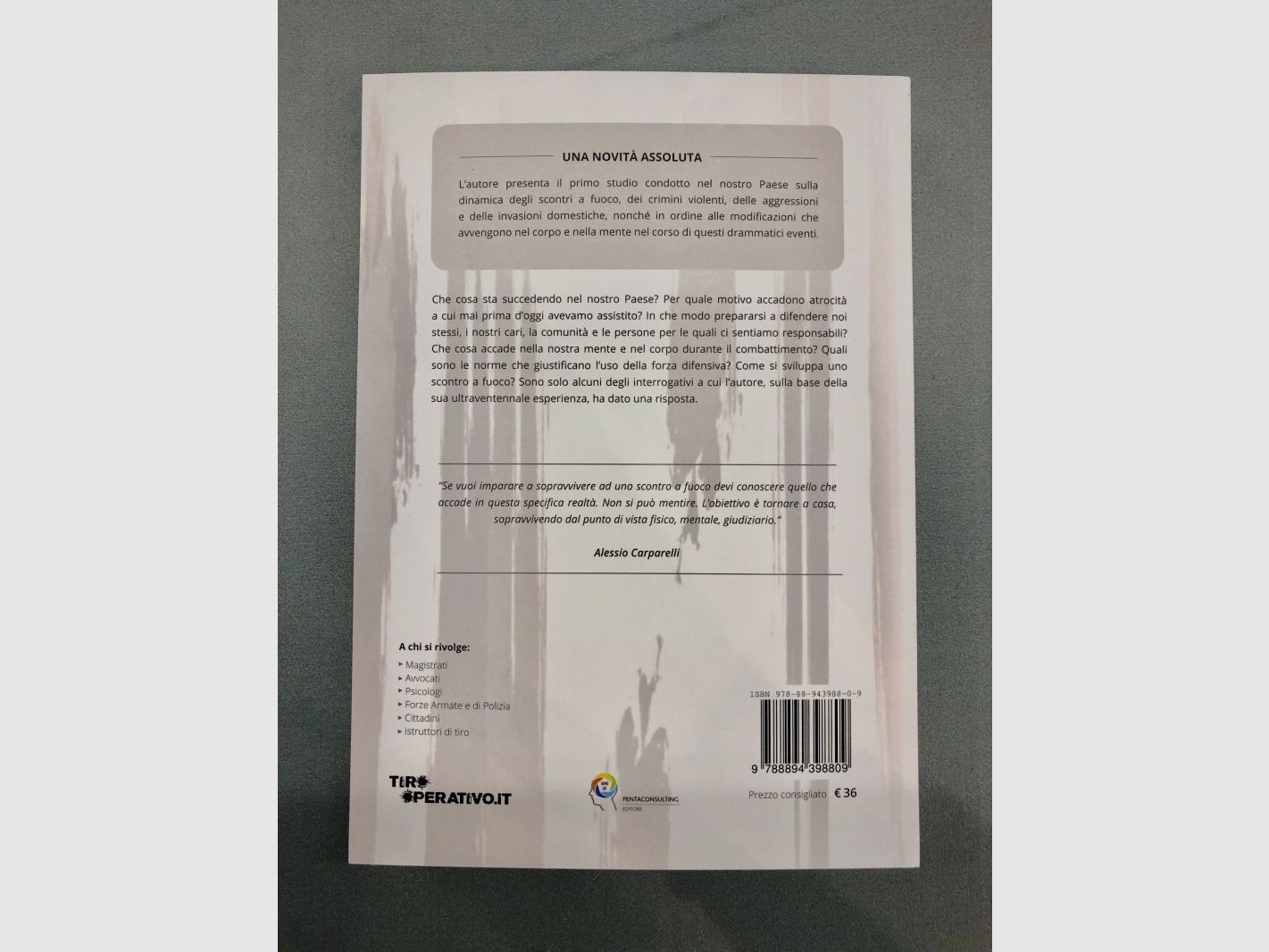 Buch von Alessio Carparelli: „Die mentale Einstellung und das Management der Angst in der Dynamik von Schusswechseln“, Bild 2 von 5
