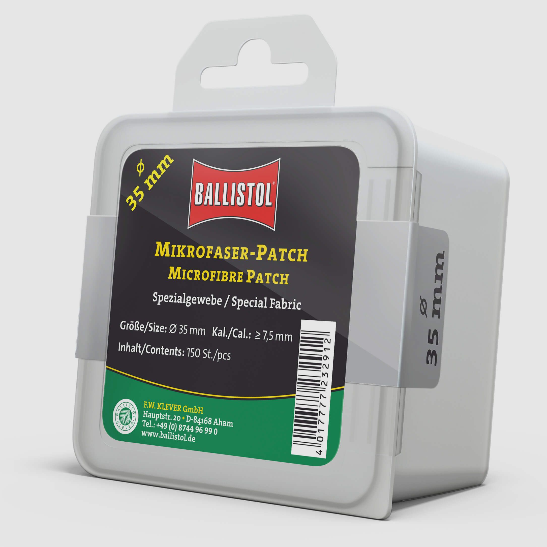 BALLISTOL Microfiber Patch Round - 35mm