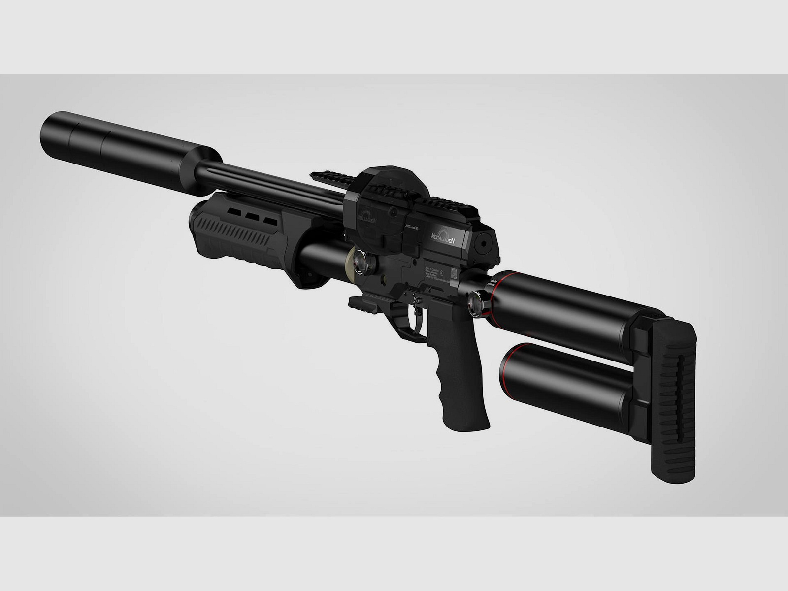 AEA GoGun Megalodon MK2 Neu inkl. RedDot, Koffer und Munition