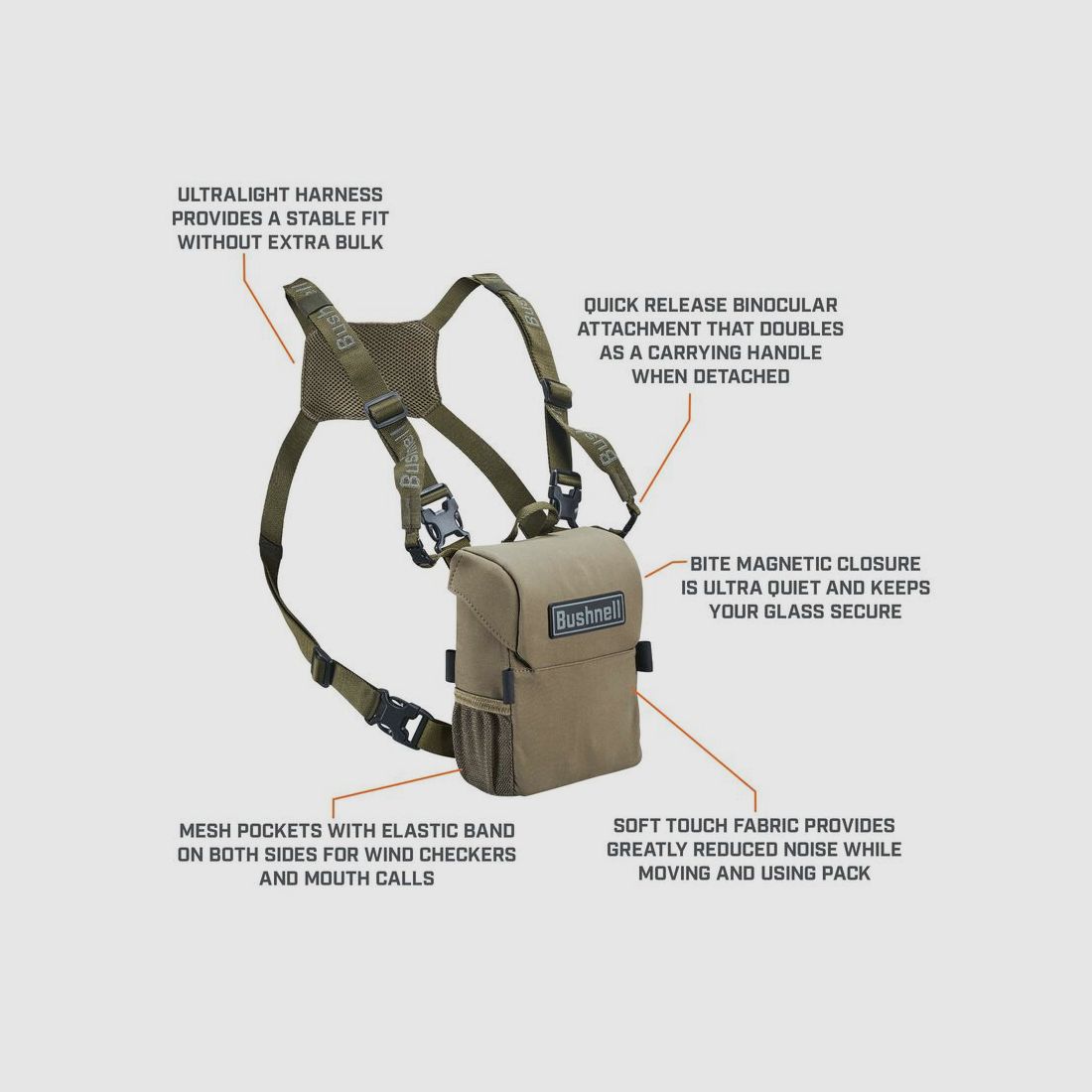 Bushnell Vault Modular Optics Protection System Binocular Pack, afbeelding 2 van 6