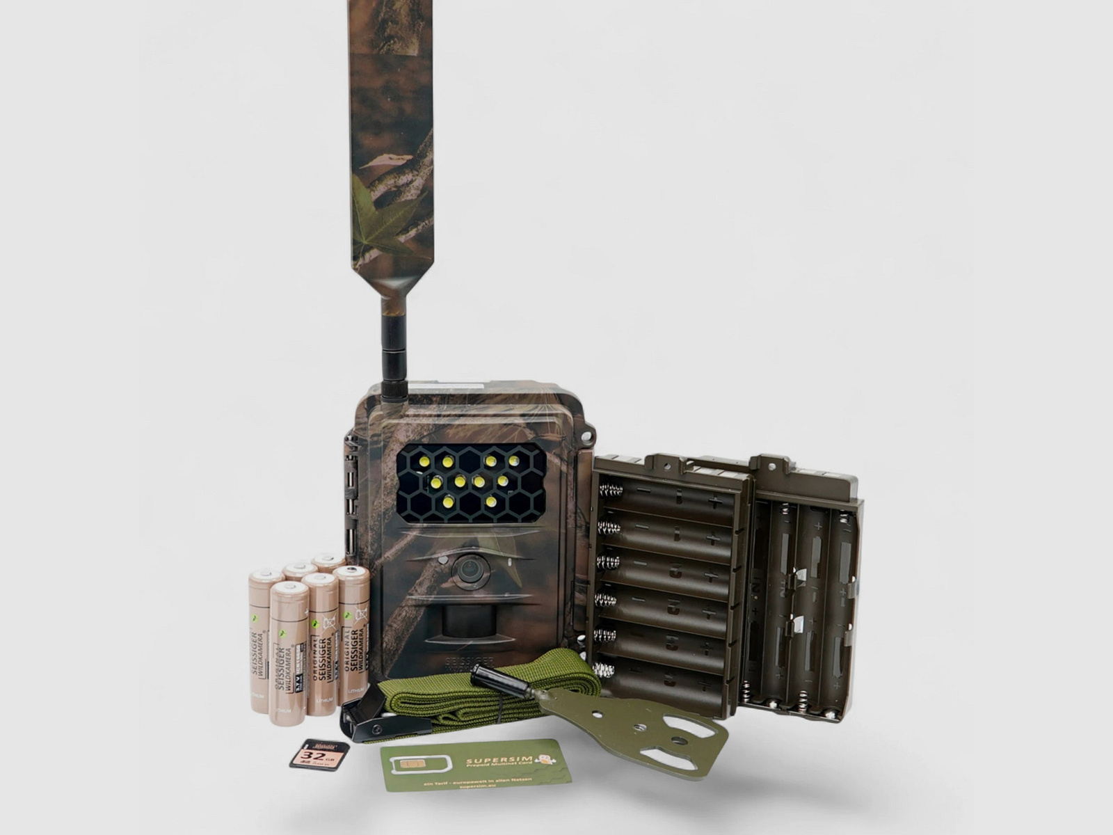 Seissiger Wildkamera Special-Cam LTE Weißblitz Supersim-Edition