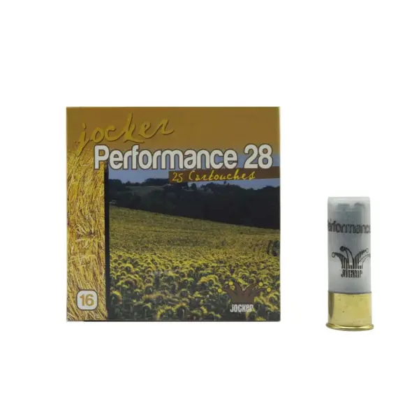 Cartouches de Chasse Jocker Performance 28 Calibre 16/67