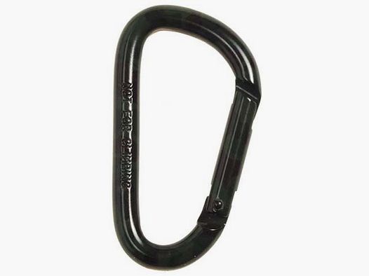 Carabiner hook, D 8mmx8cm, camo
