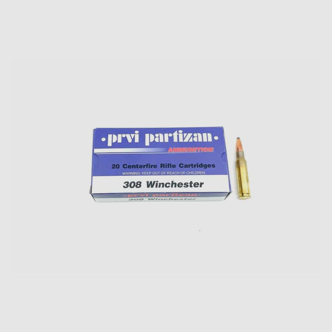 .308 Win. PPU Soft Point 150grs.
