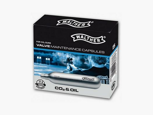 Walther bombolette CO2 per lubrificazione