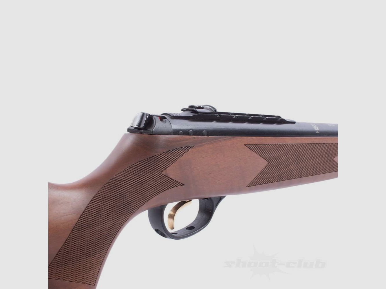 Mercury Caurus Pro Fucile ad Aria Compressa a Canne Basculanti 4,5mm Diabolo Calcio in Legno
