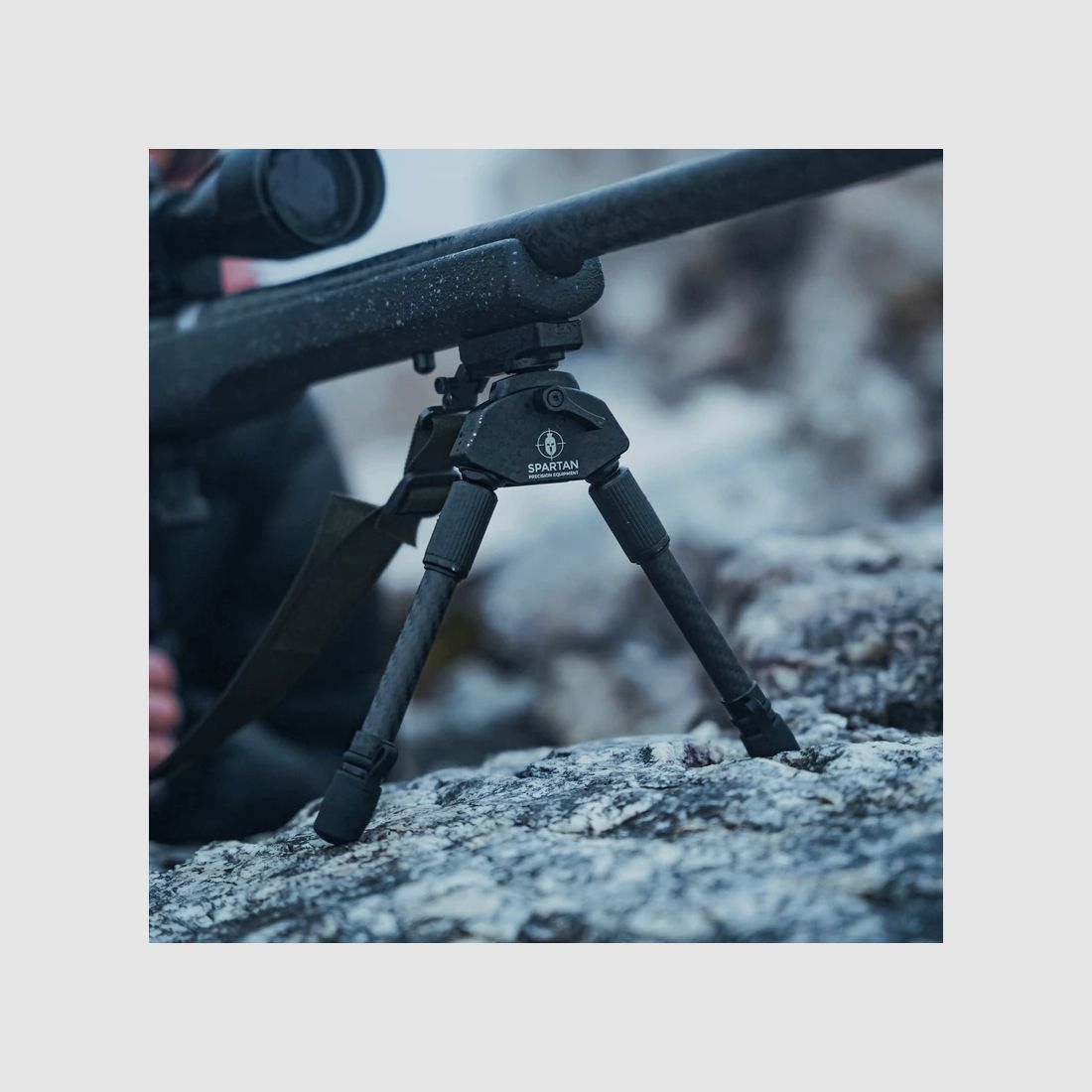 Spartan Precision Equipment Javelin Lite TL Bipod® Carbon-Zweibein 18,4–24,1 cm – ohne Adapter
