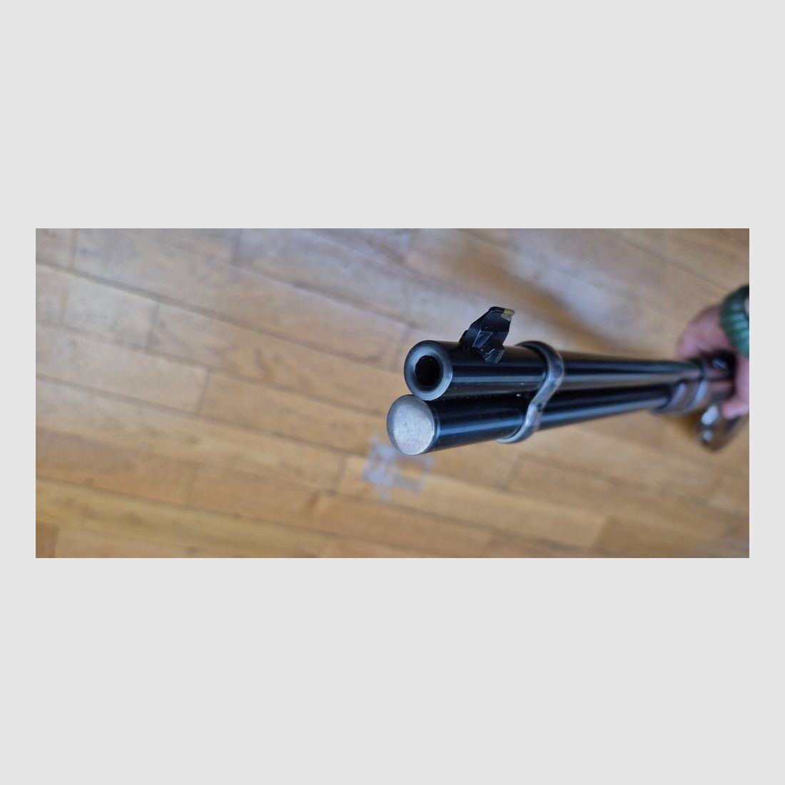 Sehr schöne Winchester Gedenkwaffe „Sheriff Bat Masterson“ – Saddle Rifle Modell 1894 – Waffe von 1979 – Nur 8.000 Exemplare – Kal. 30-30 Win – RAR Originalbox in BE+ – Waffe im Zustand von fast neu – TBE+++, Bild 25 von 36