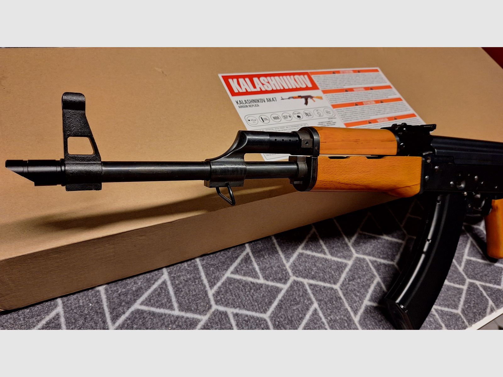 Kalashnikov AK47 G.S.G. Co2-Luftgewehr 4,5 mm-NEU!