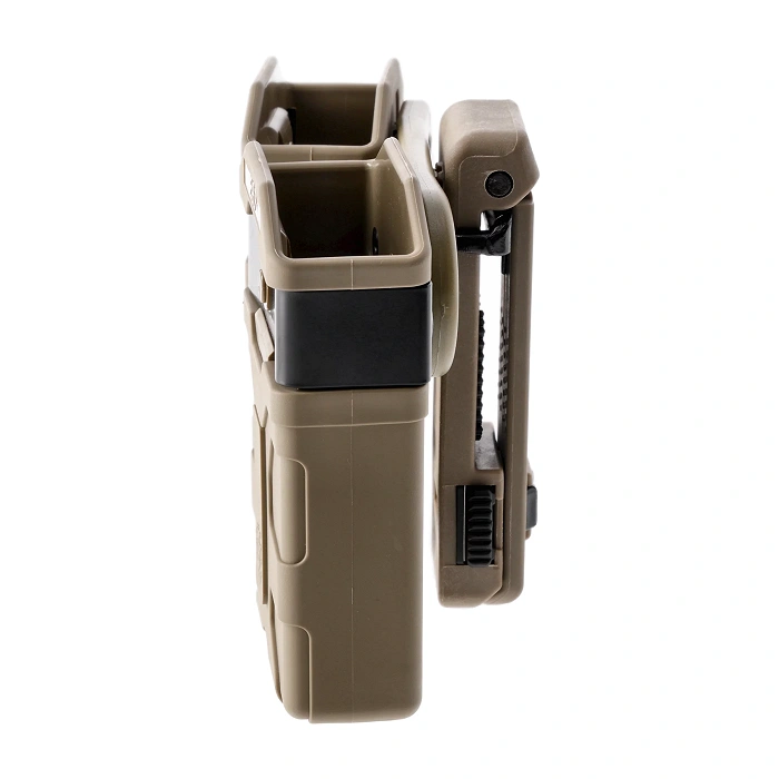 Portacargadores doble ESP MH-MH-14-AR15 para cargadores AR-15 con clip UBC-02, Khaki (MH-MH-14-AR15 Khaki), imagen 5 de 8