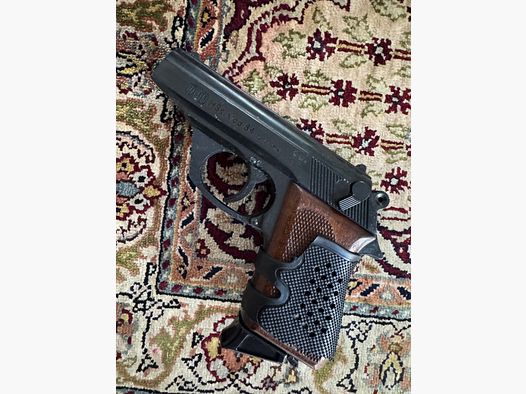 RARITÀ Mauser HSC 8mm Knall + 1 confezione di cartucce Geco 8mm