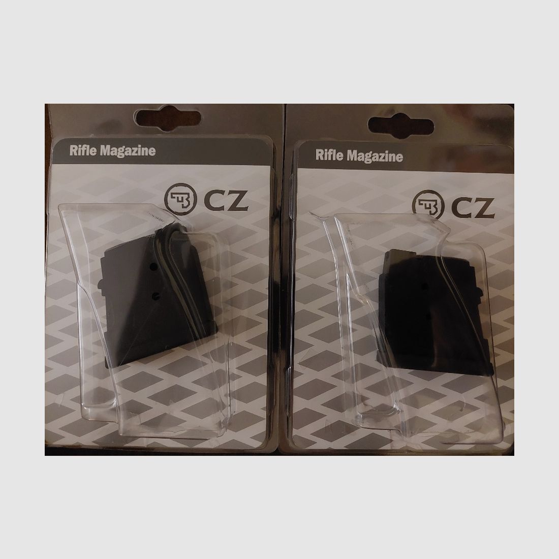 2 Chargeurs pour CZ 455/457/512 .17HMR/.22WMR 5 coups neufs