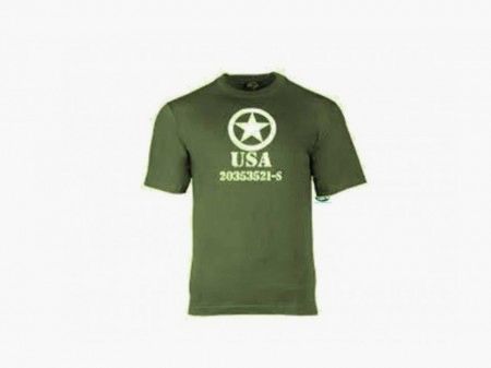 MILSPEC T-Shirt grün mit Druck