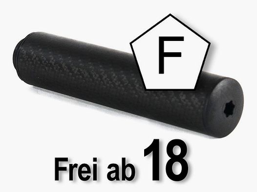A-TEC WAVE CARBON AirRifle 1/2"-20 UNF (Calibre .17 a .22)
