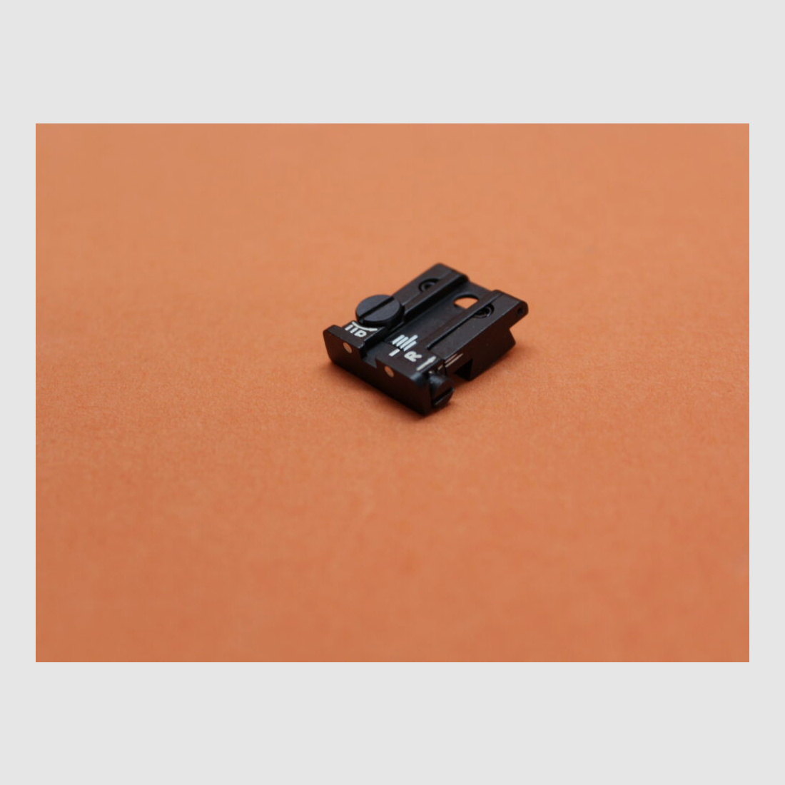 LPA CZ 75 SP-01: Micrometer sight LPA (TPU86BZ30) rear sight 2-Dot with contrast points, e.g. for SHADOW