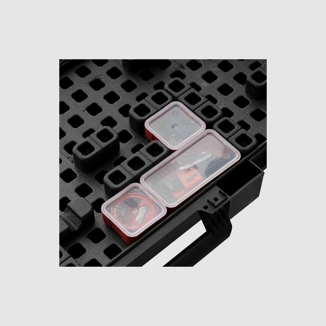 MAGPUL DAKA BINS 3-PACK - ÉÉN 2X4 EN TWEE 2X2 Rood, afbeelding 5 van 5