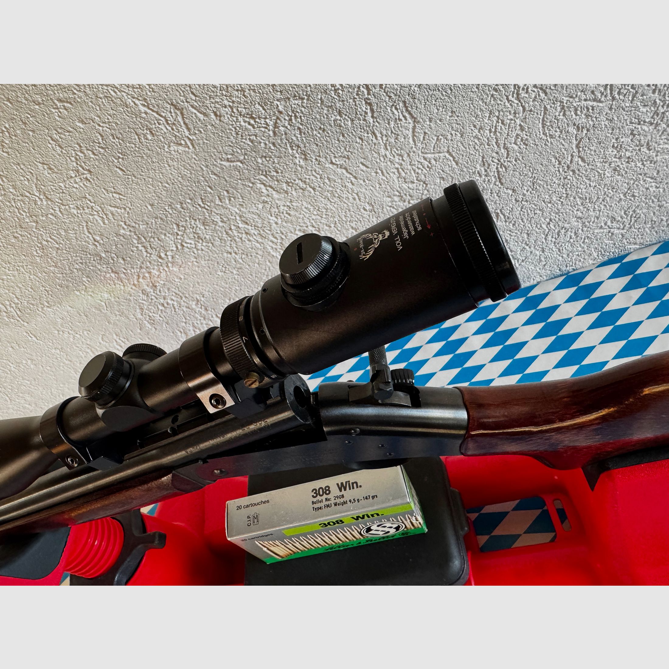 Harrington & Richardson SB2 Handi Rifle / Hahn-Kipplaufbüchse 22" in 308win