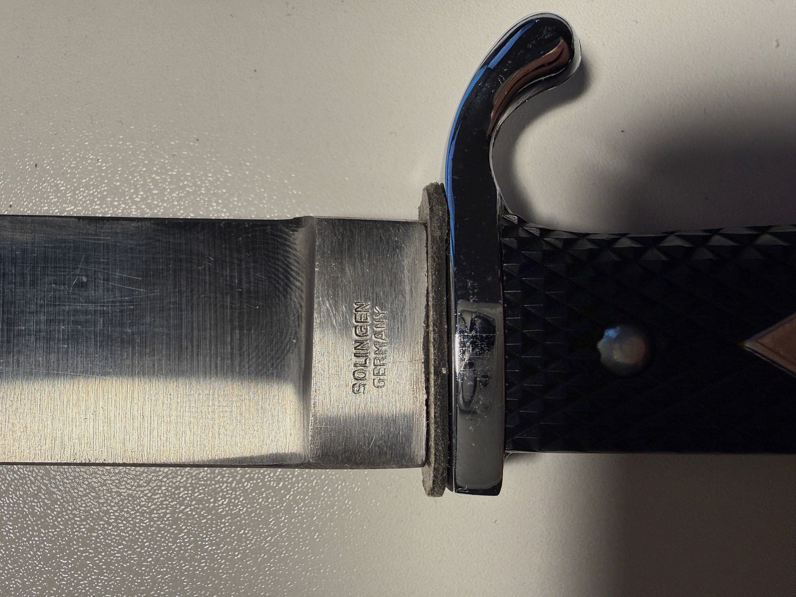 Couteau de randonnée, couteau de scout en parfait état et inutilisé