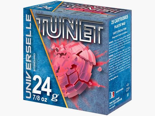 TUNET UNIVERSELLE TRAP 12/70 2,4G - 25 STÜCK