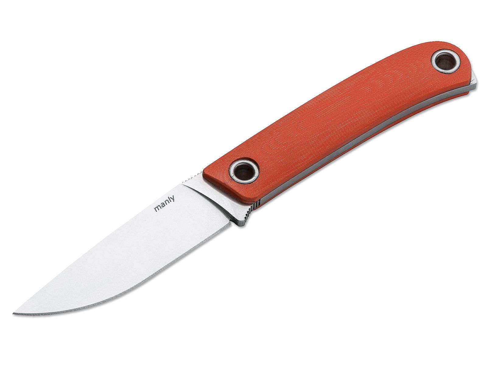 Manly Patriot D2 Orange Outdoor-Messer mit Kydexscheide
