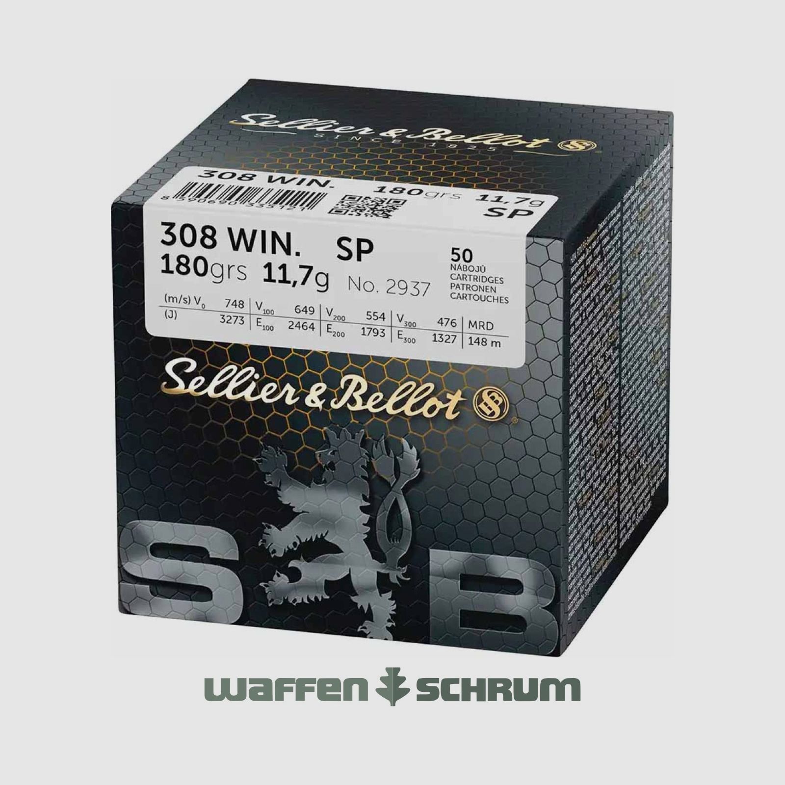 Sellier & Bellot Teilmantel 11,7g - 180gr. .308Win
