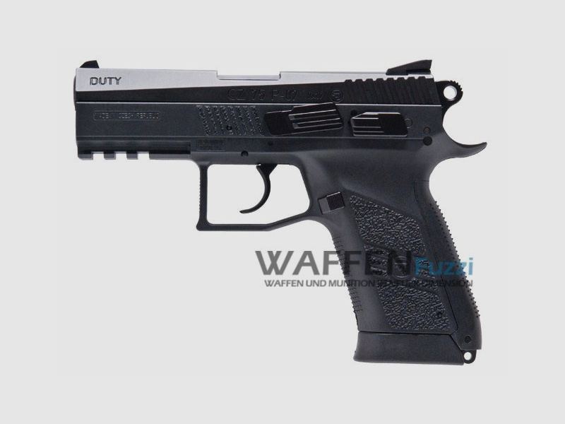 CZ 75 P-07 Duty CO2 Pistole 4,5 mm BB Blow Back, Metalslide