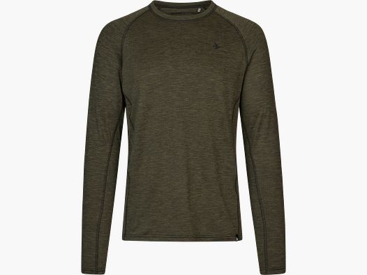 SEELAND PEAK LANGARM SHIRT PINE GREEN