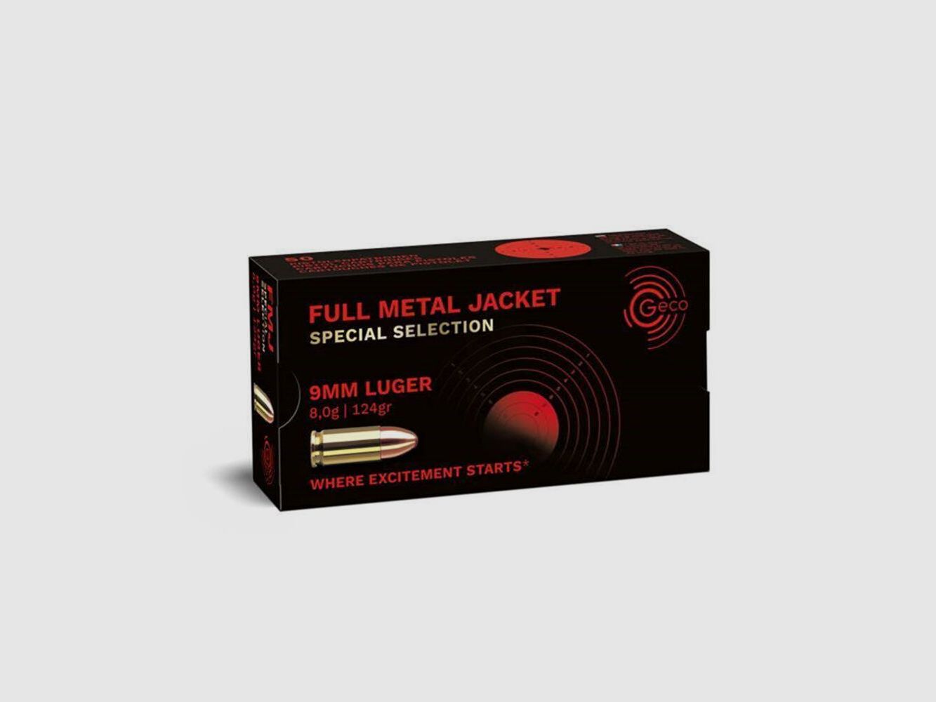 Geco Special Select FMJ 124grs 50St 9mmLuger