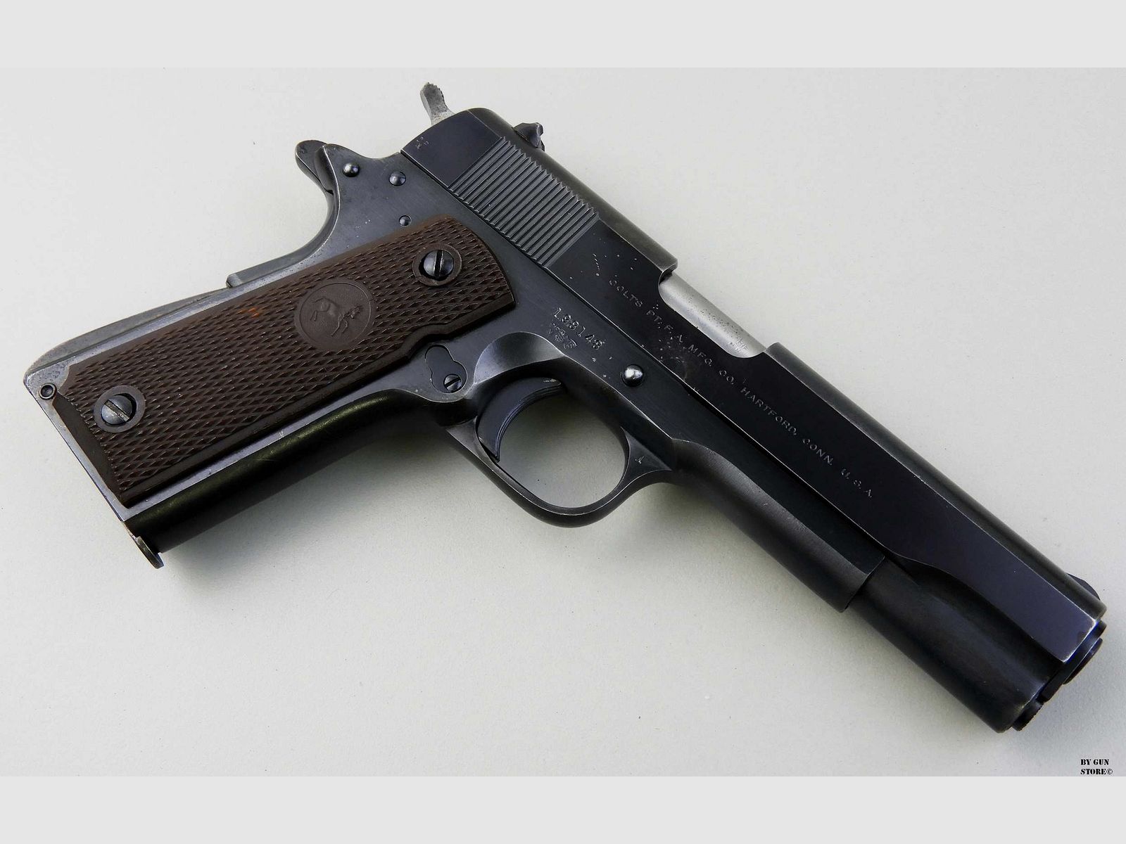 Pistolet Colt mod. GVT Super Automatic cal. 38 Super Auto matr. 198148, image 4 sur 13
