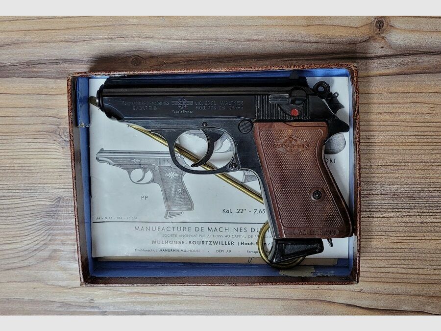 Manurhin PPK - Steel Grip
