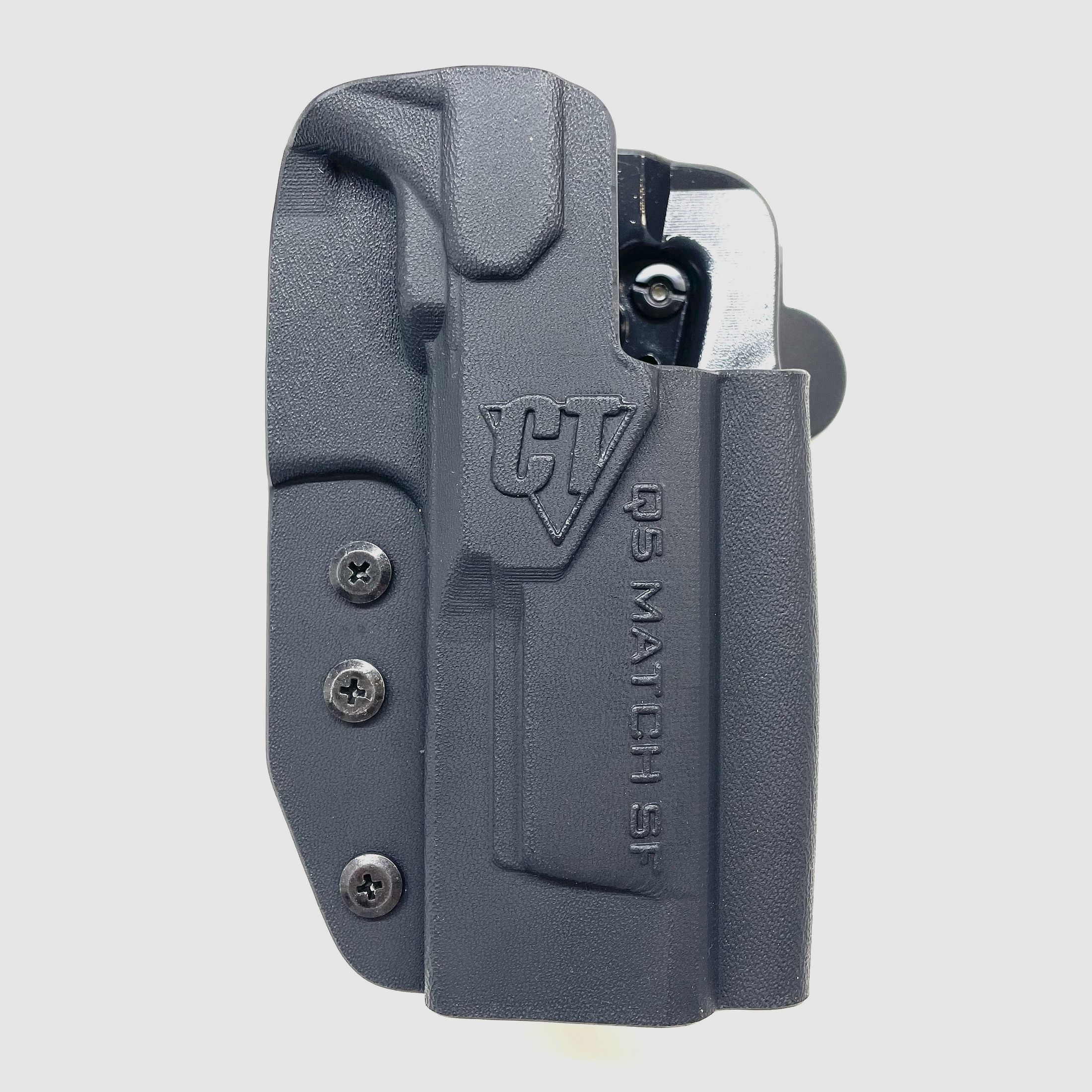 Comp-Tac Kydex Holster INTERNATIONAL für Walther Pistole Q5 MatcH Steel Frame 5" rechts schwarz