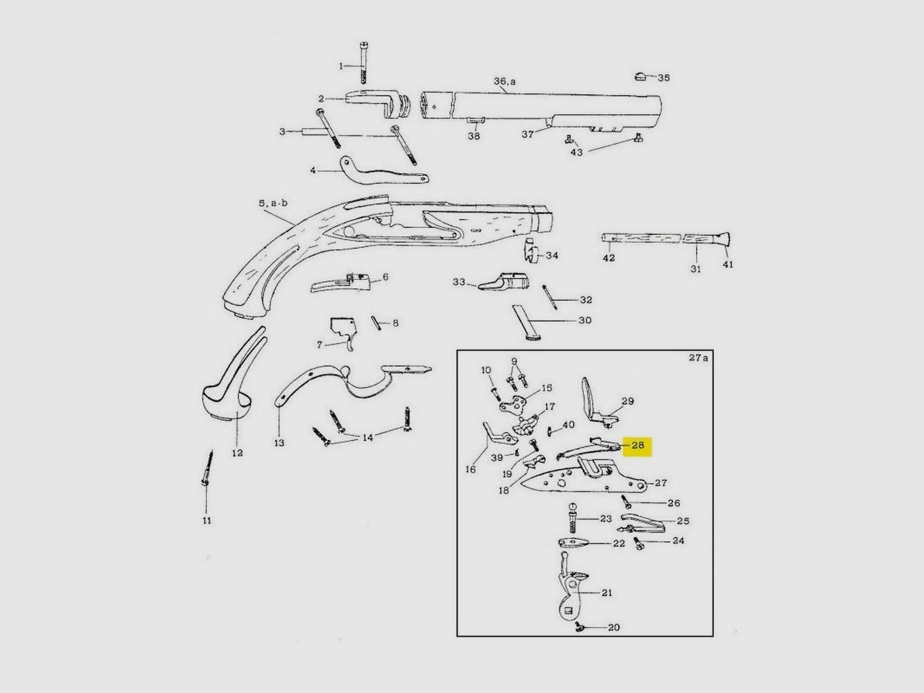 Feder Pin Davide Pedersoli - Hohe Widerstandsfähigkeit - Kompatibilität mit historischen Waffen - Zuverlässigkeit im Gelände, Bild 5 von 5