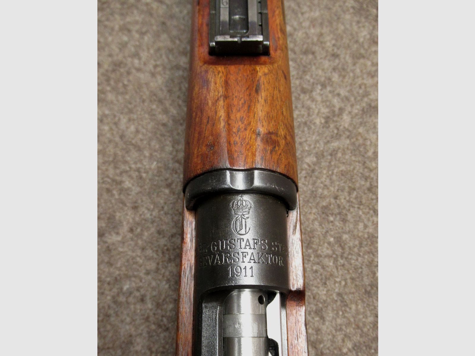 Gewehr CARL GUSTAVS mod. 1896 Kal. 6.5x55, Bild 3 von 4