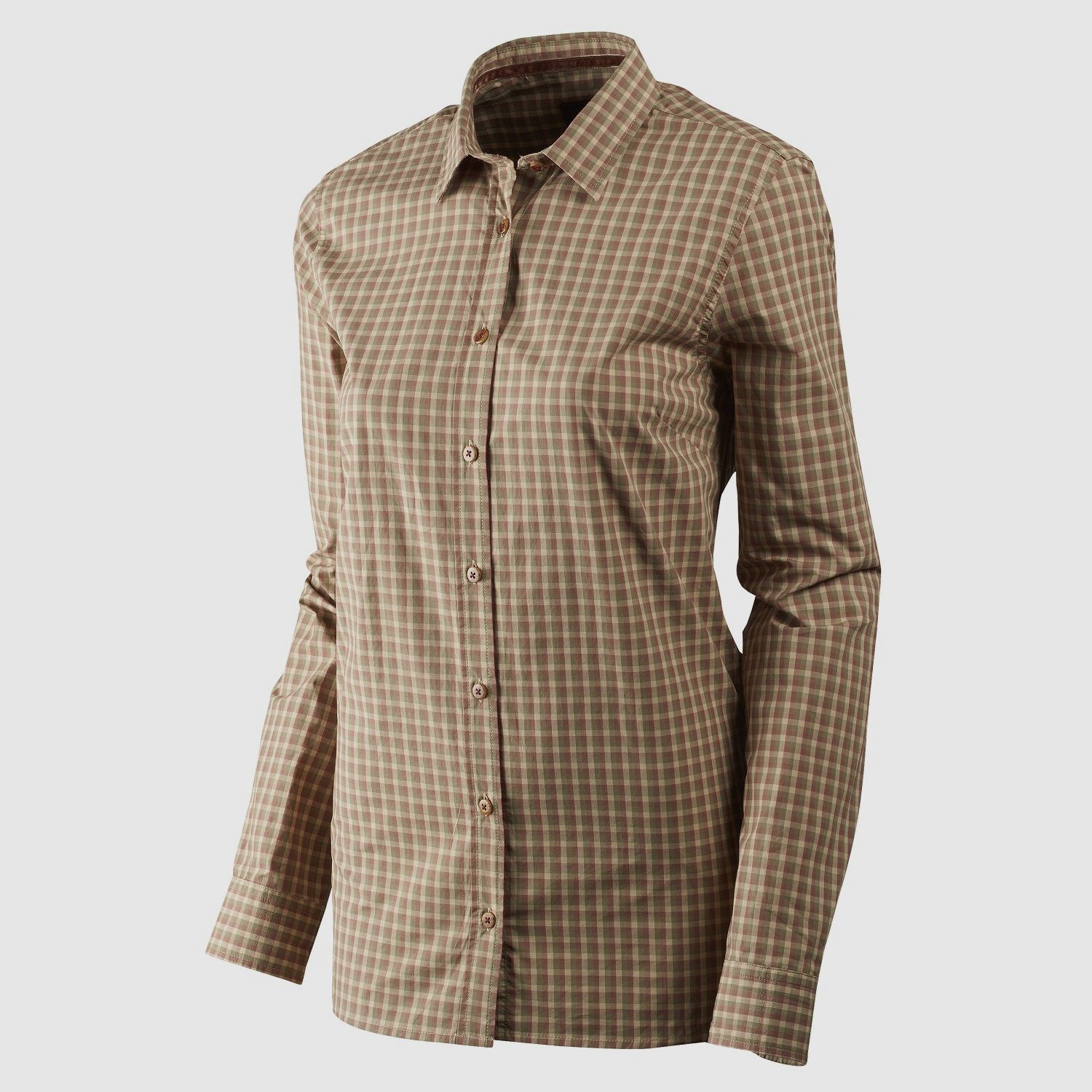 Hrkila Selja Damen L/S Karohemd Moonlight Rose