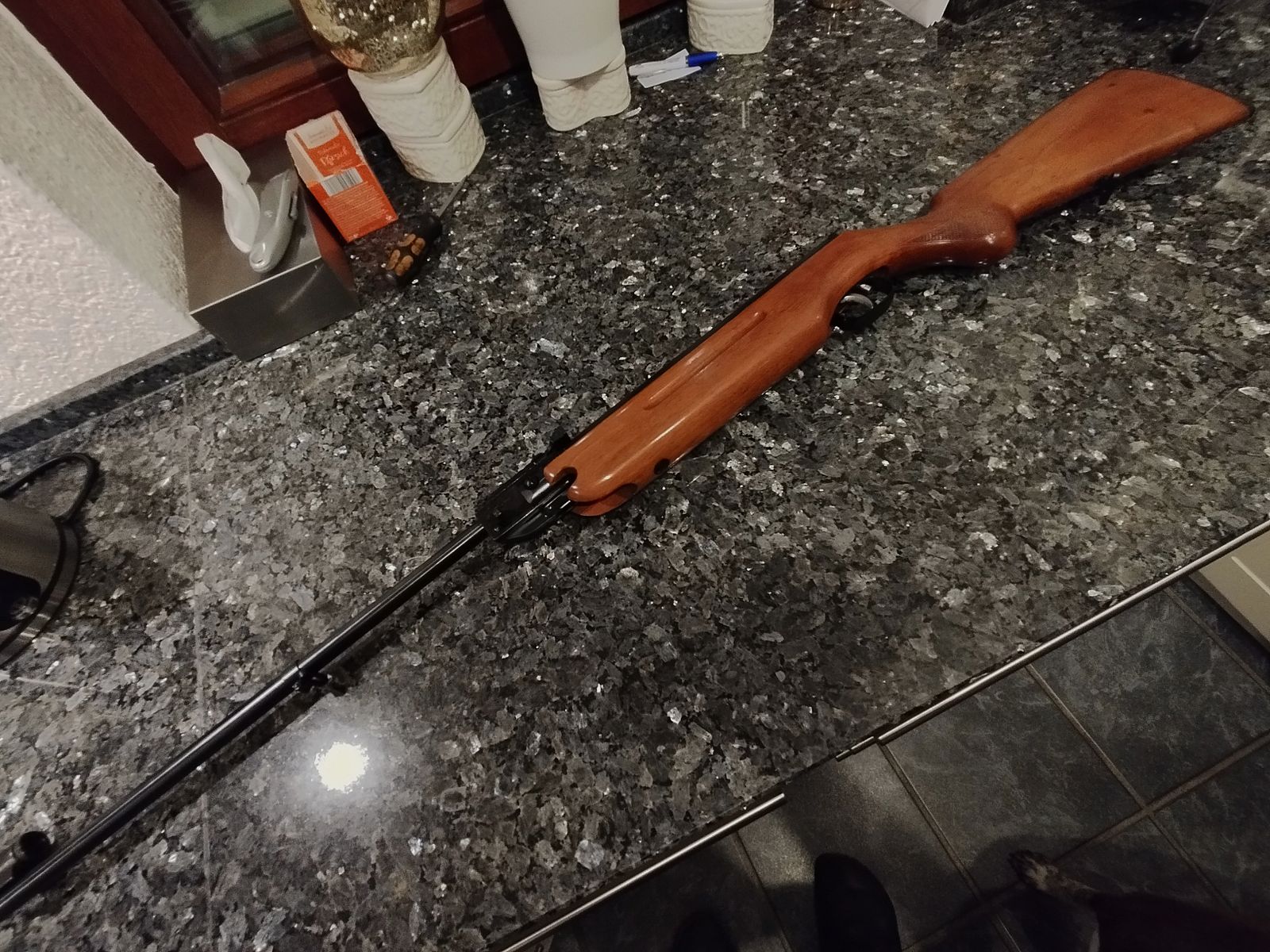 Weihrauch HW 35 voor linkshandige schutters, kolf van ????