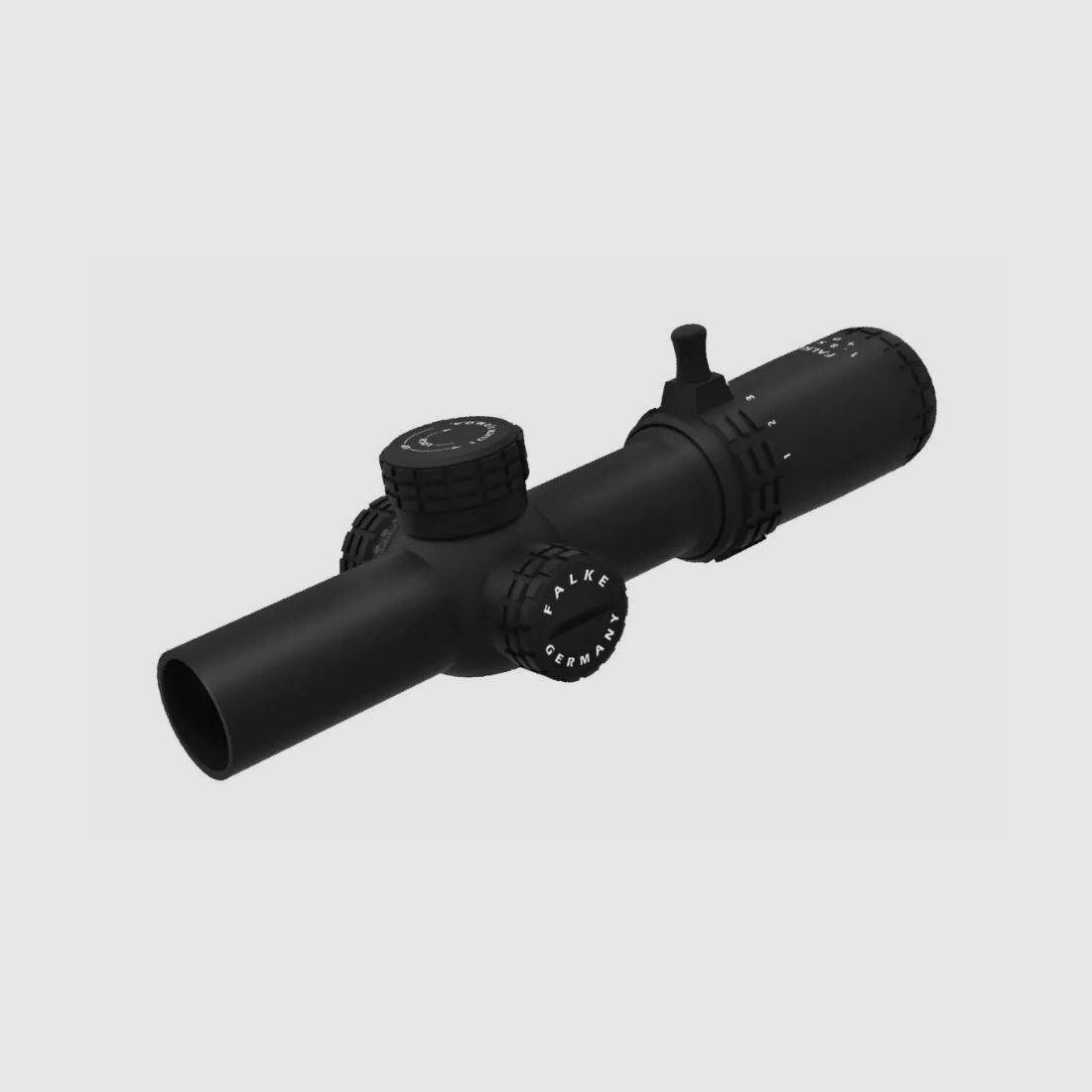 FALKE 1-8x24 PRO Serie FFP Richtkijker met SAS- kruis 34mm buis Aanbiedingsprijs alleen zolang de voorraad strekt MSRP: 809€, afbeelding 1 van 2