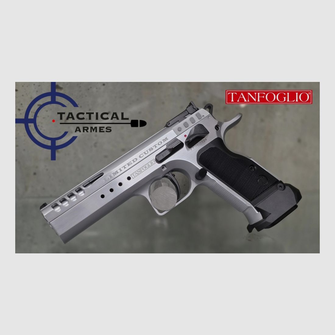Tanfoglio Limited Custom, Inox, Kal. 9x19, neu