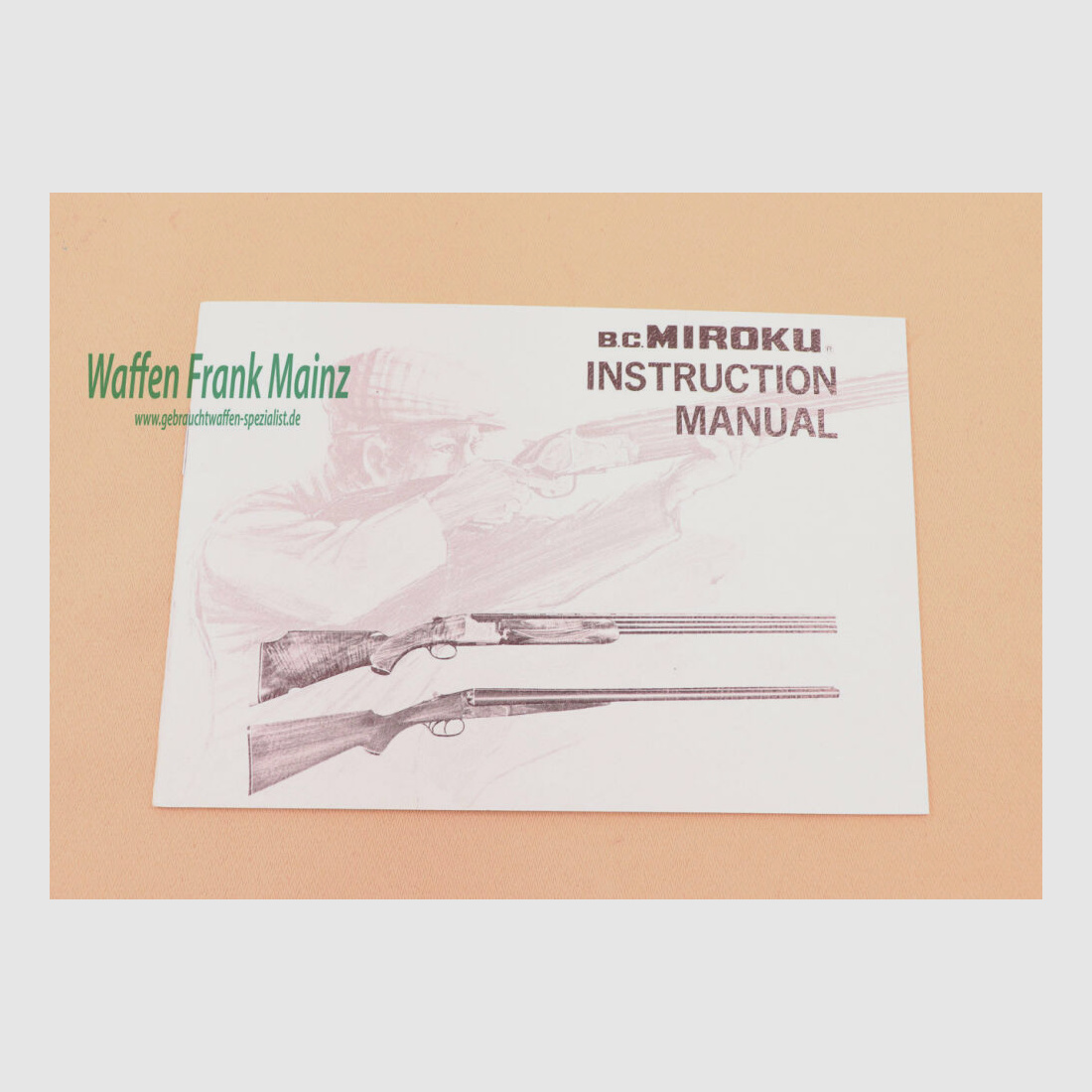 Miroku - Japón Manual de instrucciones Escopetas