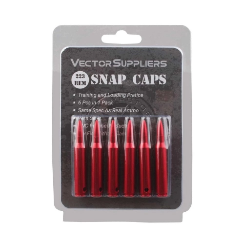 Vector Optics – Cartucce a salve in alluminio per armi – .223 / 5,56x45 mm – 6 pezzi – SCSC-01, immagine 1 di 3