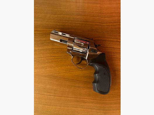 Zoraki R2 blank firing gun black 3 inches chrome