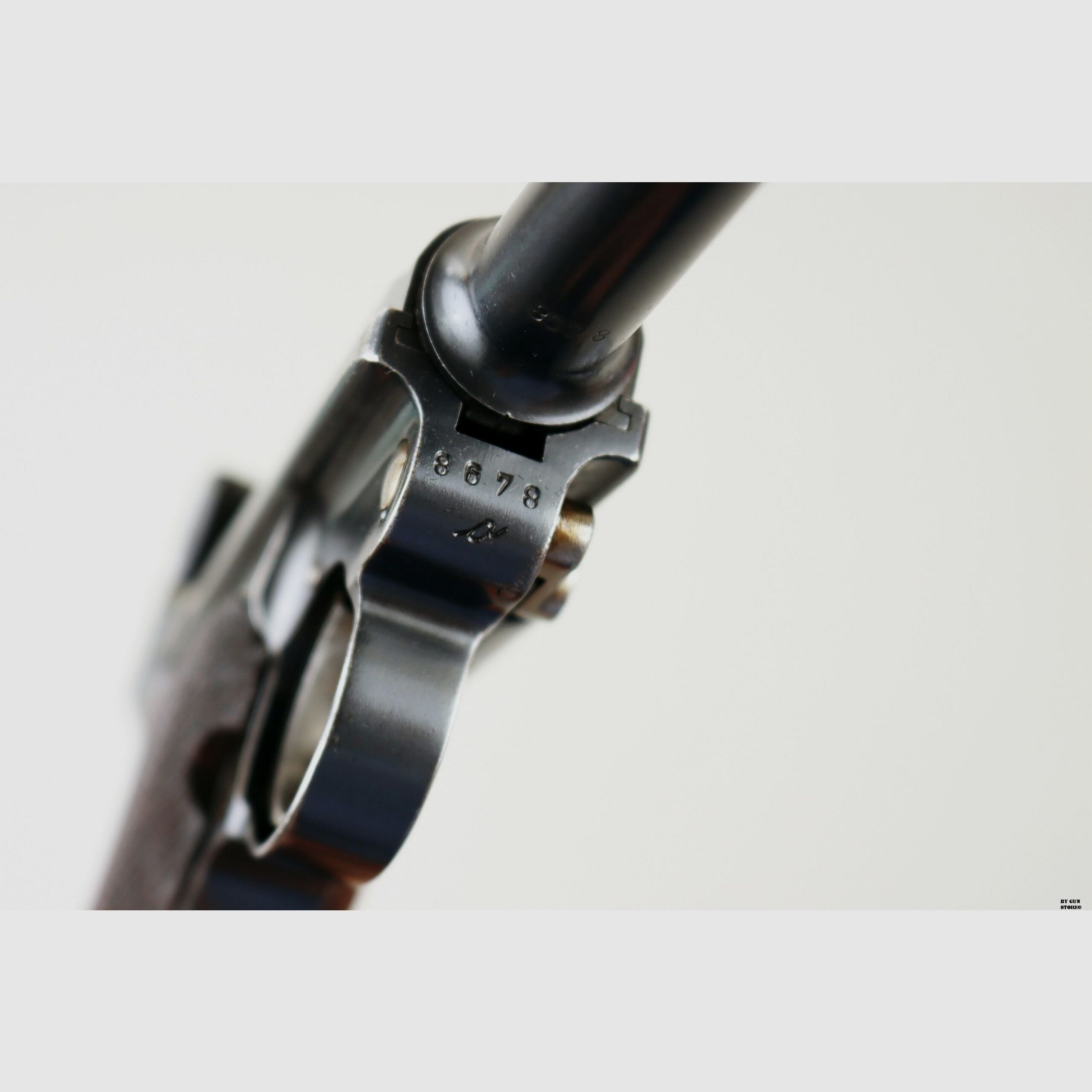 Pistola Mauser mod. Luger P08 S/42 cal. 9×19 matr. 8678, immagine 8 di 13