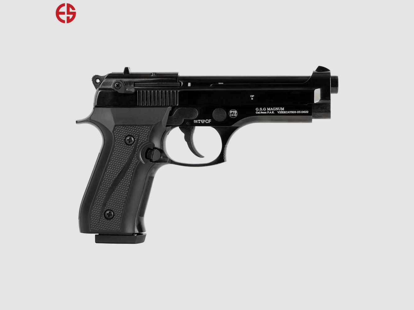EKOL FIRAT MAGNUM 9mm P.A.K. nero