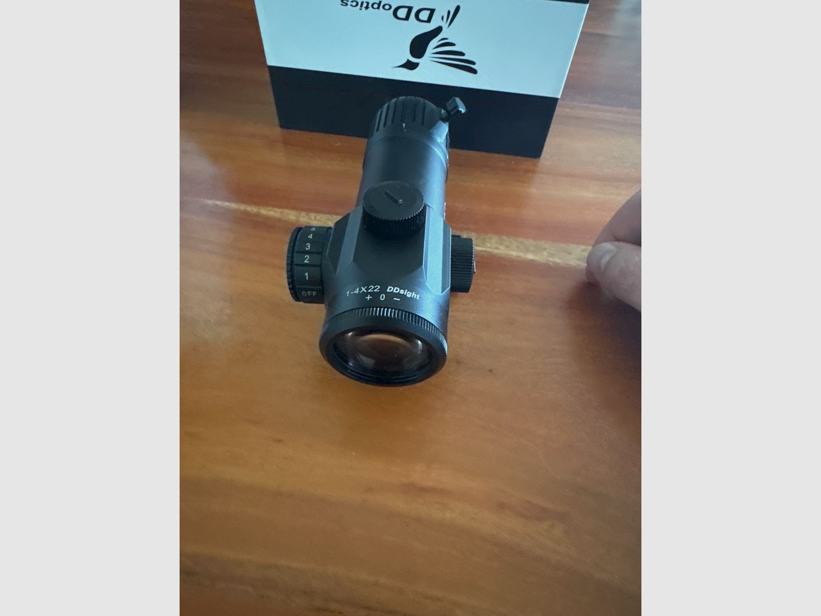 DDoptics DDsight MAG tactical 1-4x22 (Manual Reticle) – NOWY I NIEWYKORZYSTANY w OVP