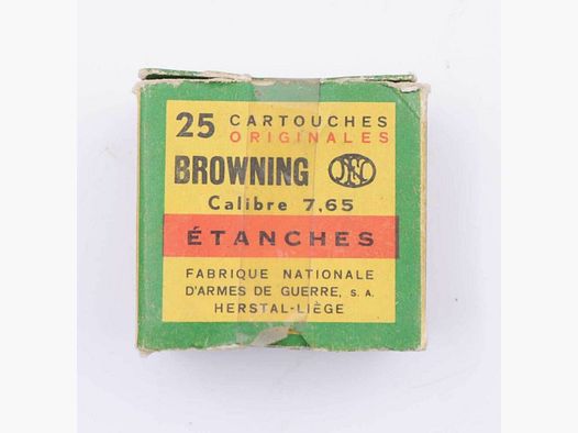 FN - Browning/Belgium pistol ammunition 7.65mm Browning/.32ACP